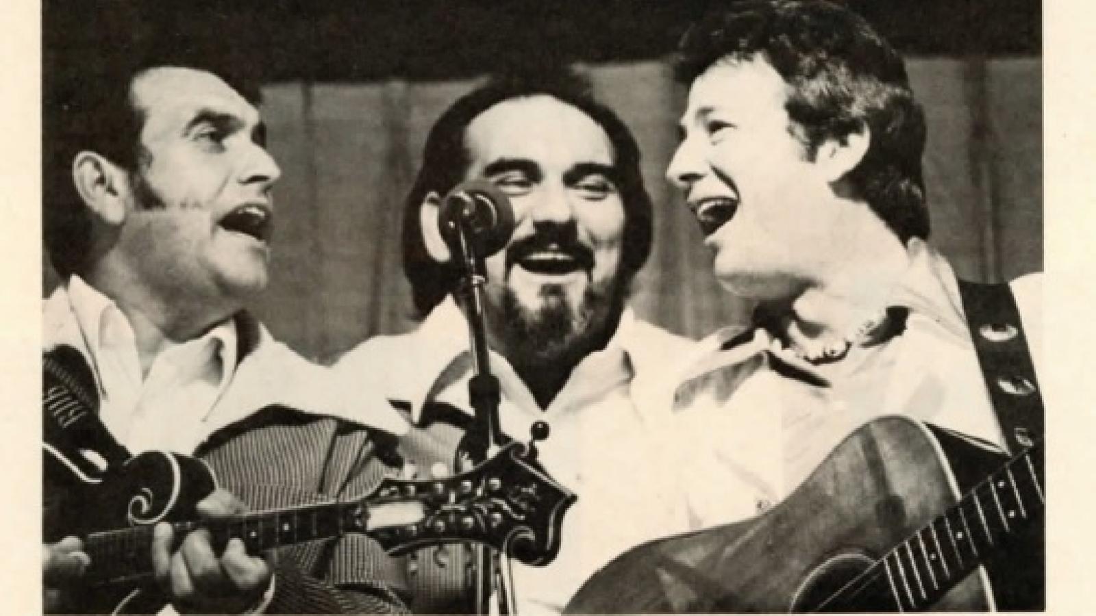 The Osbourne Brothers (who grew up near Dayton, Ohio) in Bluegrass 77 magazine.