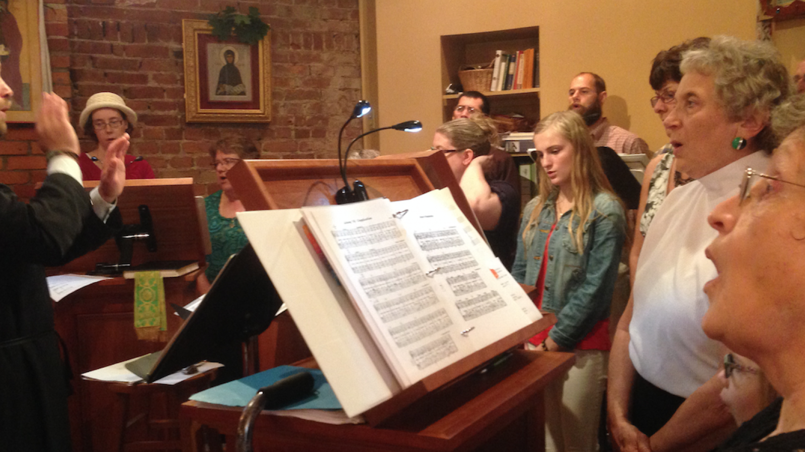 Choir at St. Gregory of Nyssa Orthodox Church