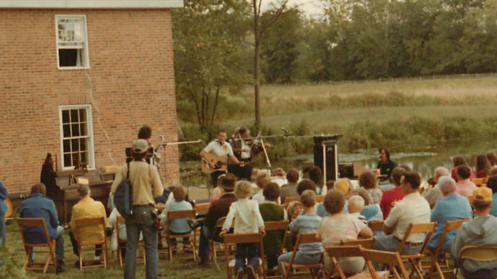 Performers at the Western Ohio Folklife Festival in 1979