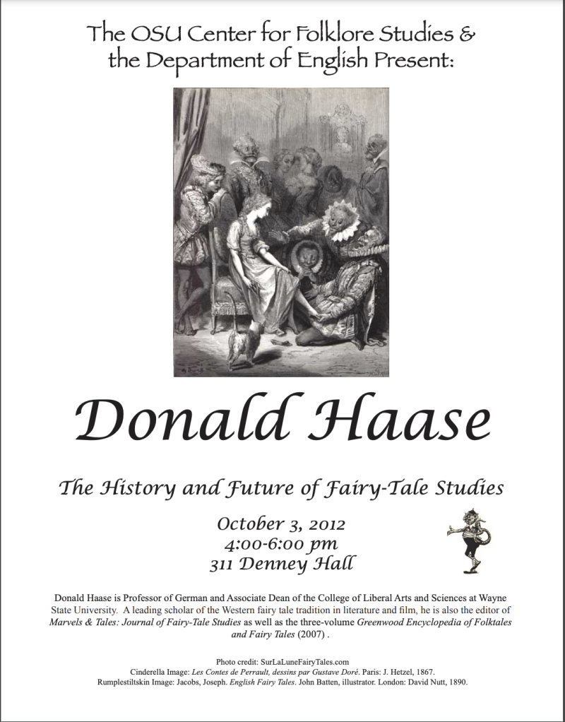 Donald Haase Flyer