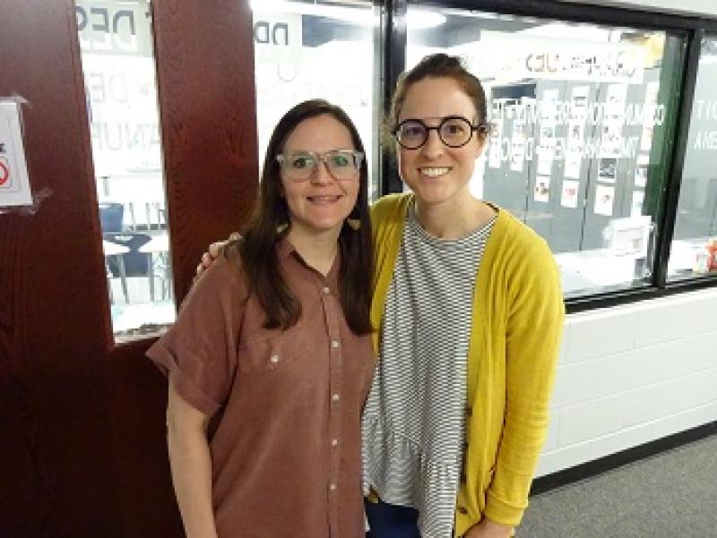 April Deacon (Left), Kelly Babcock (Right)