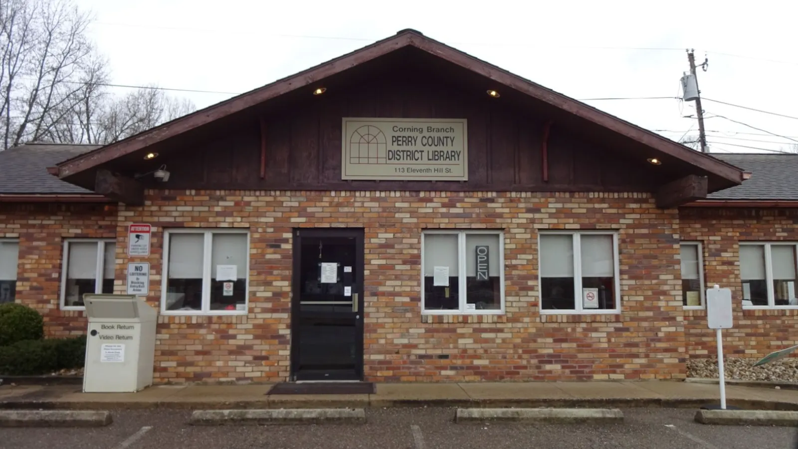 Perry County District Library Corning Branch exterior