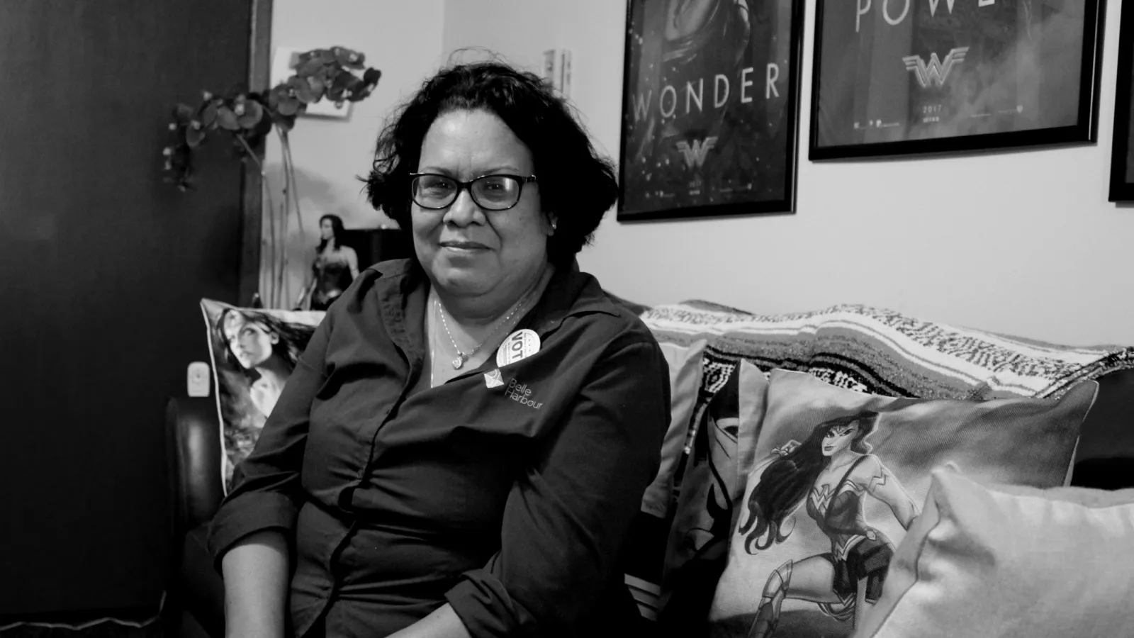 Anamaria in her office