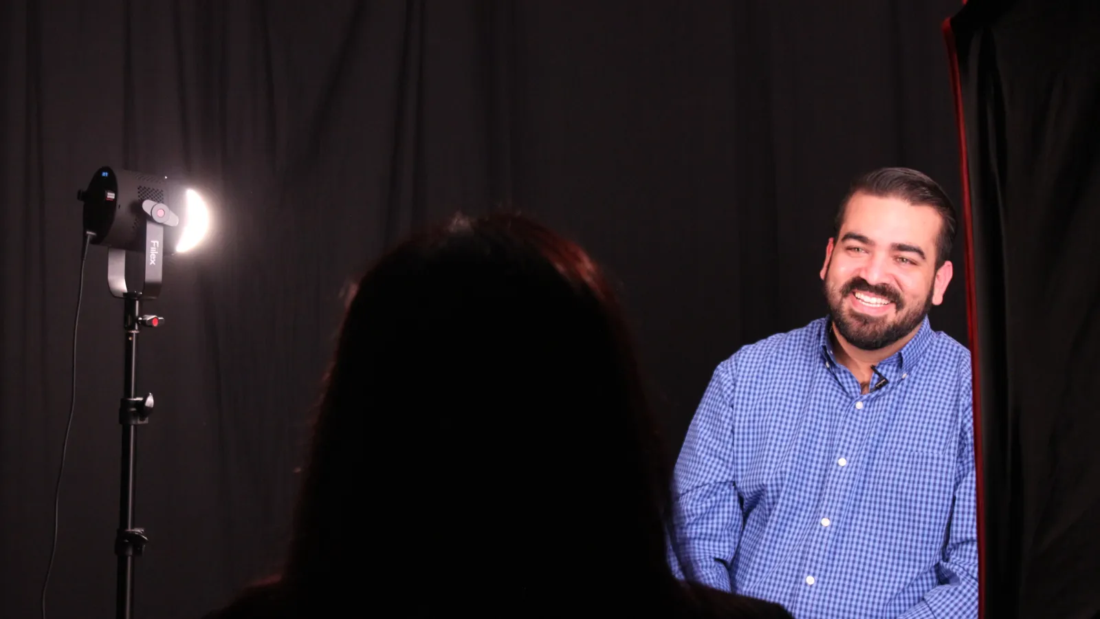 Morales Crispin durante su entrevista