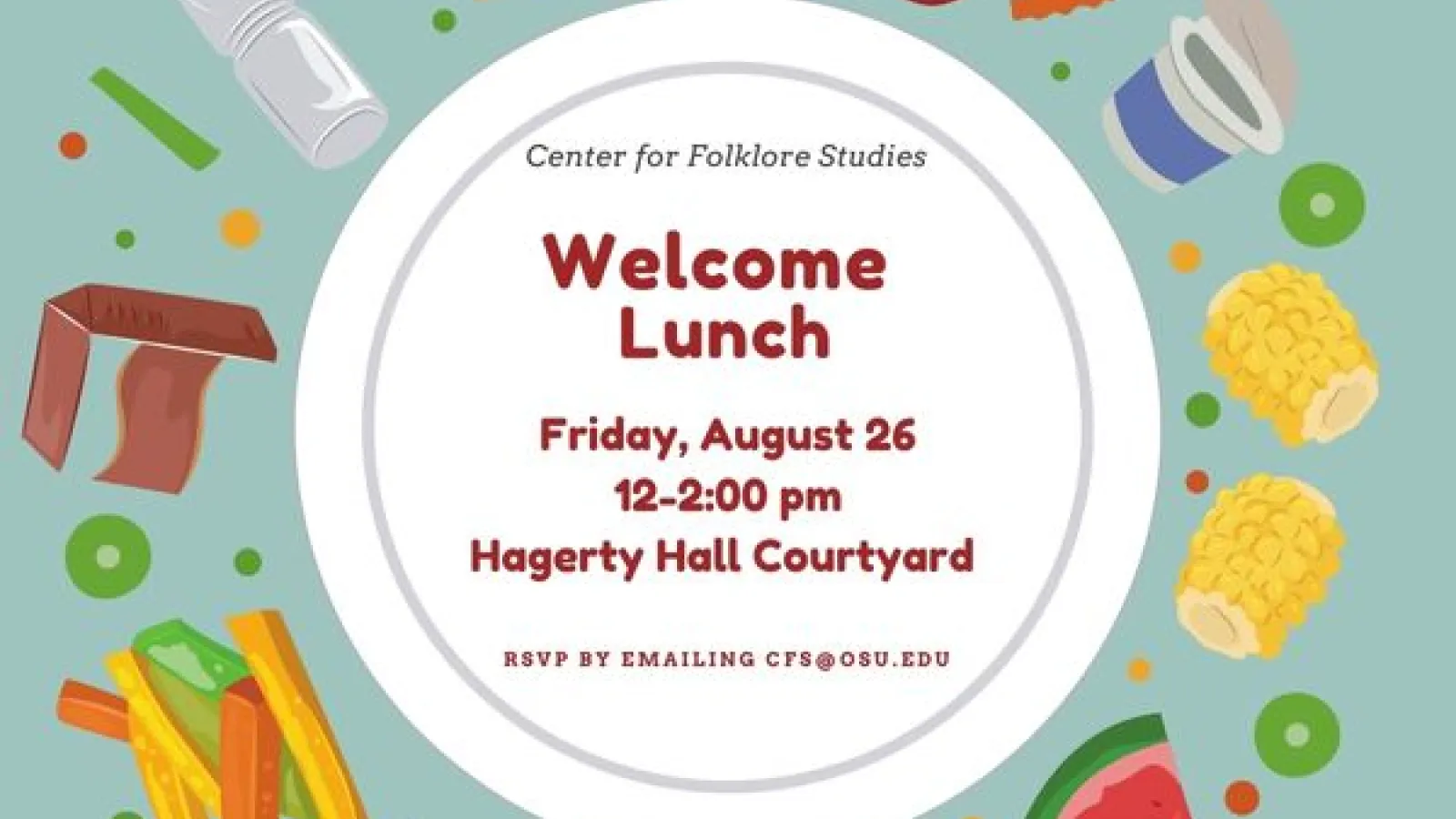 Welcome Lunch Banner