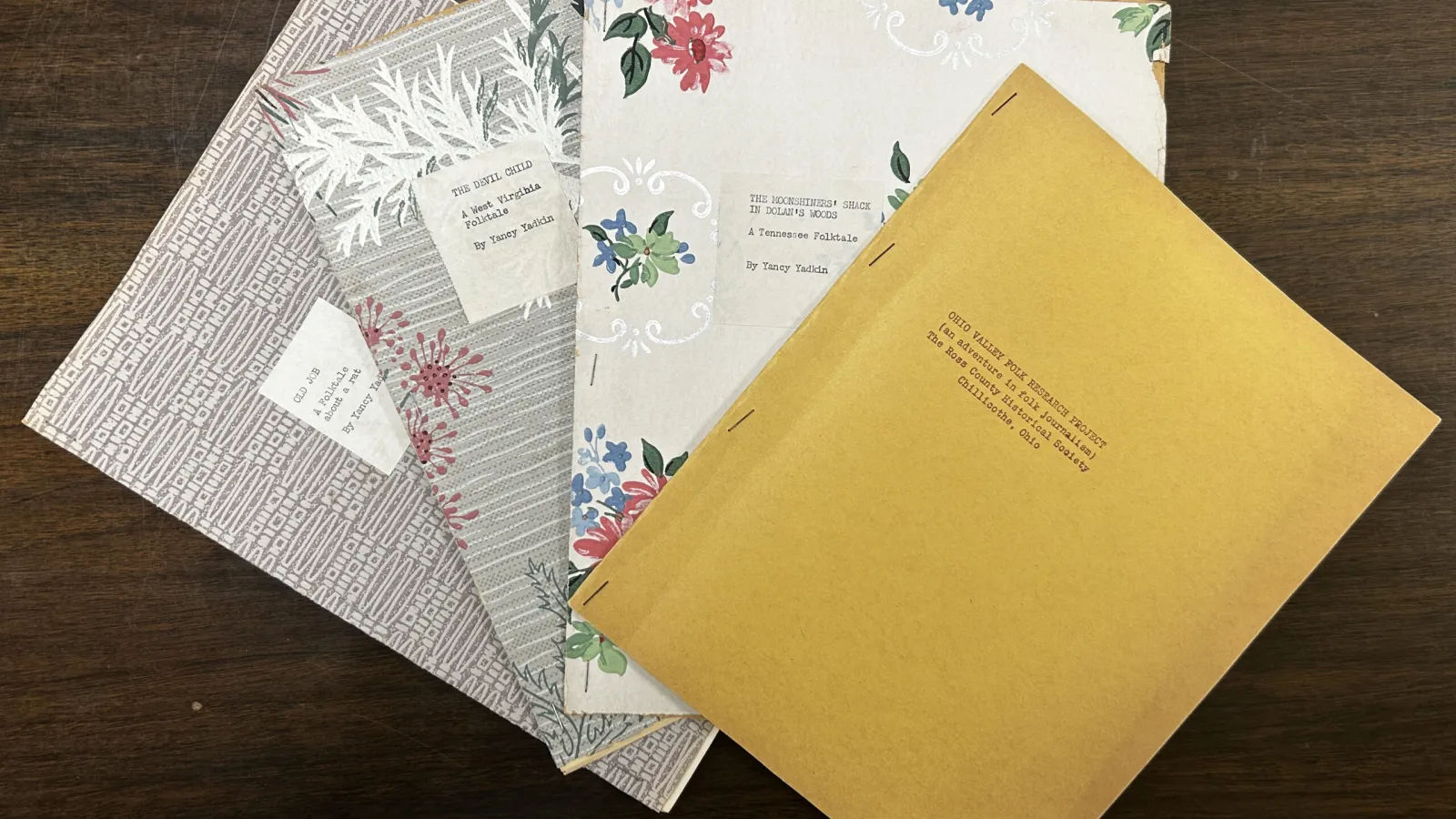 CFS OVF archival materials