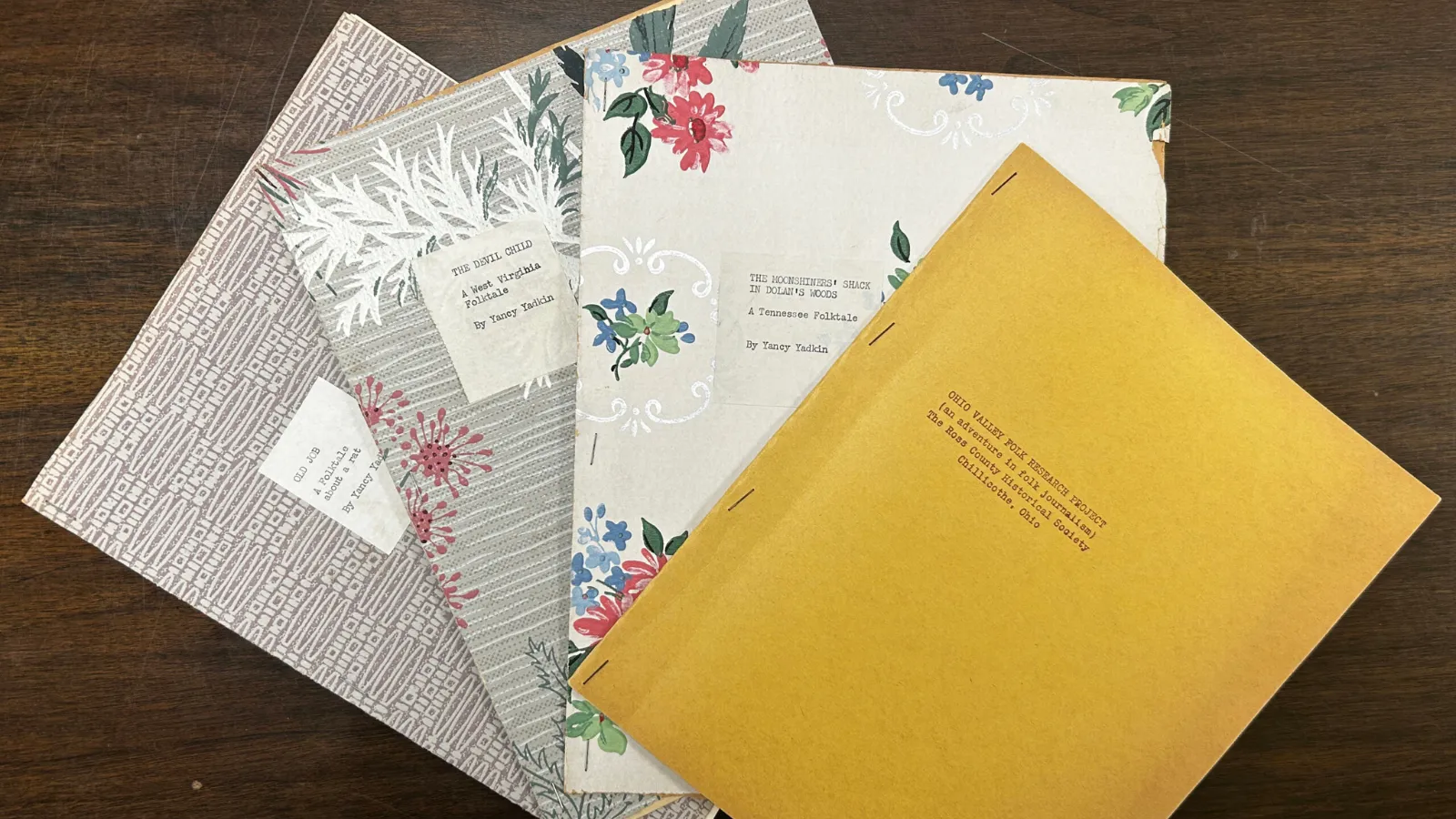 Ohio Valley Folk Publications