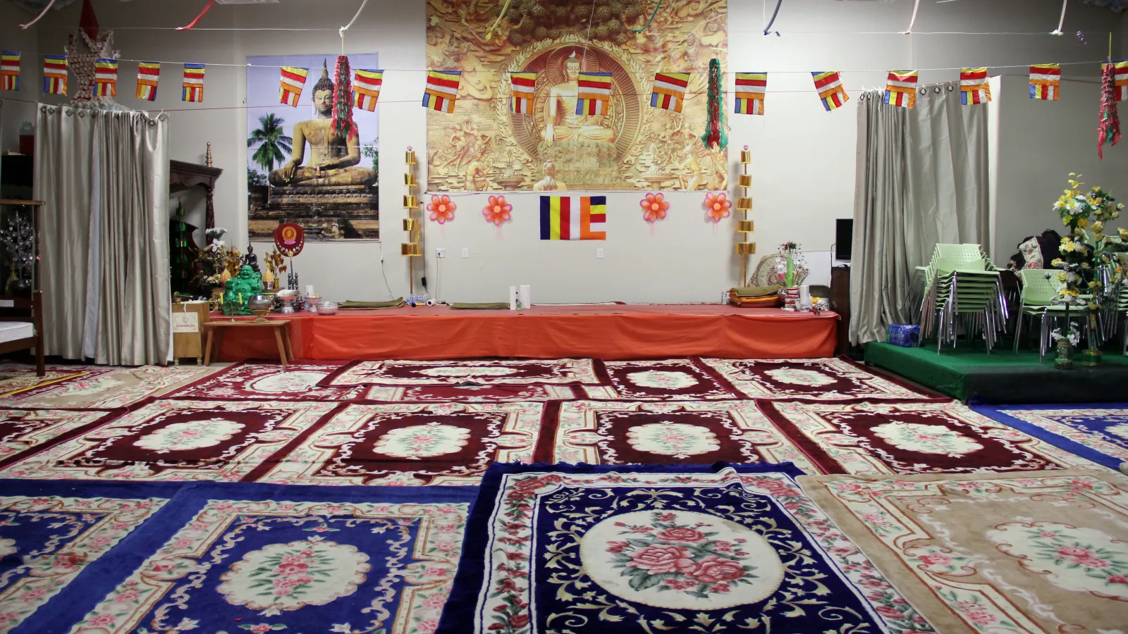 An often-utilized space is the community center, in which larger events and festivals are hosted, such as Sunday’s activities.