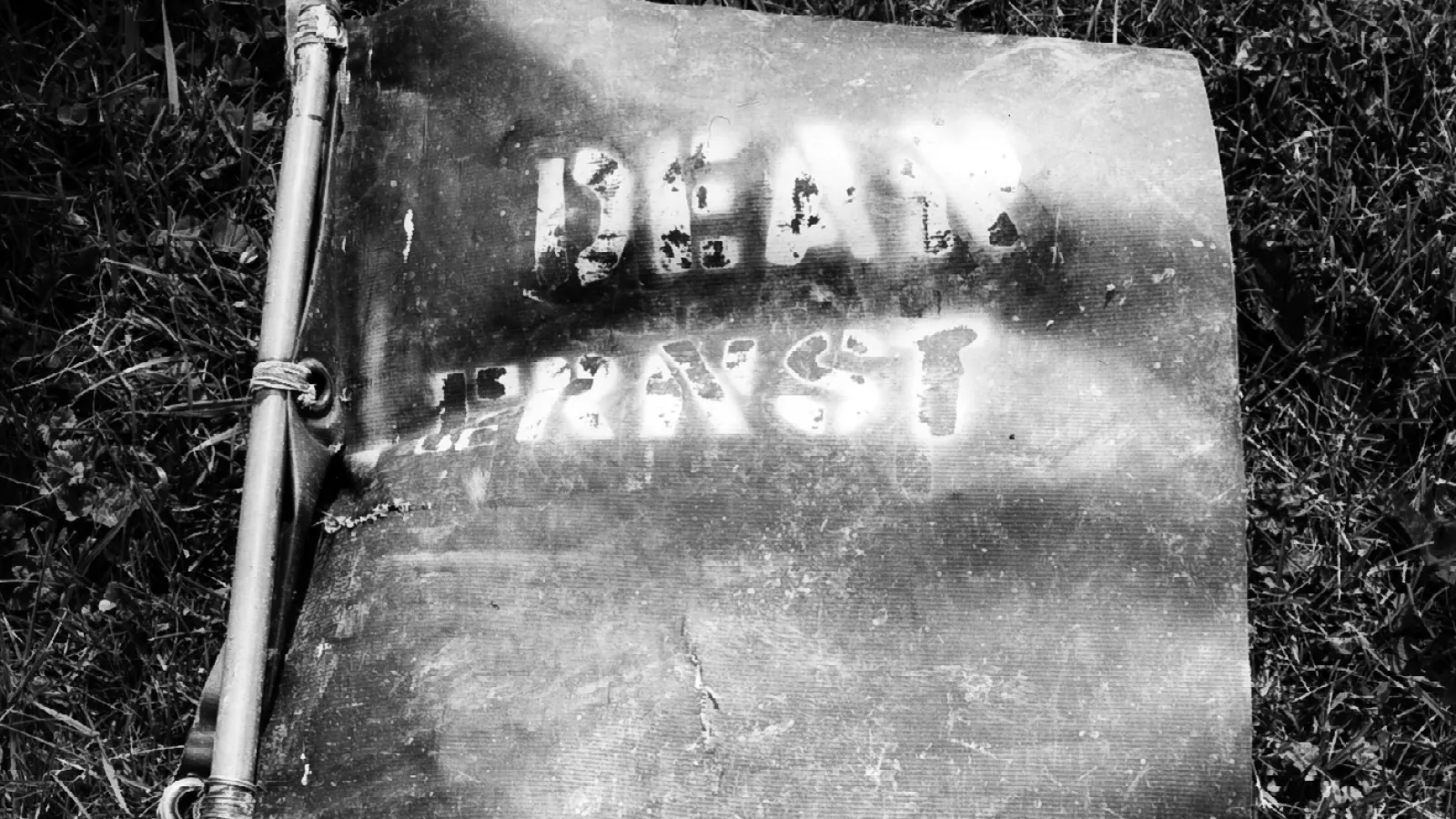 Detail--pennant on top. Shot at Kishman Fish Co., Vermilion 1983