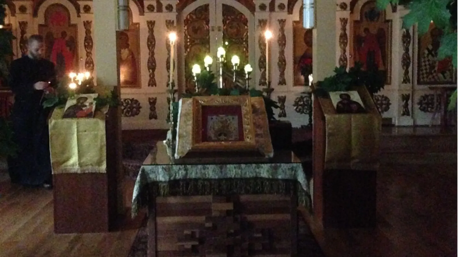 Center Aisle at St. Gregory of Nyssa Orthodox Church