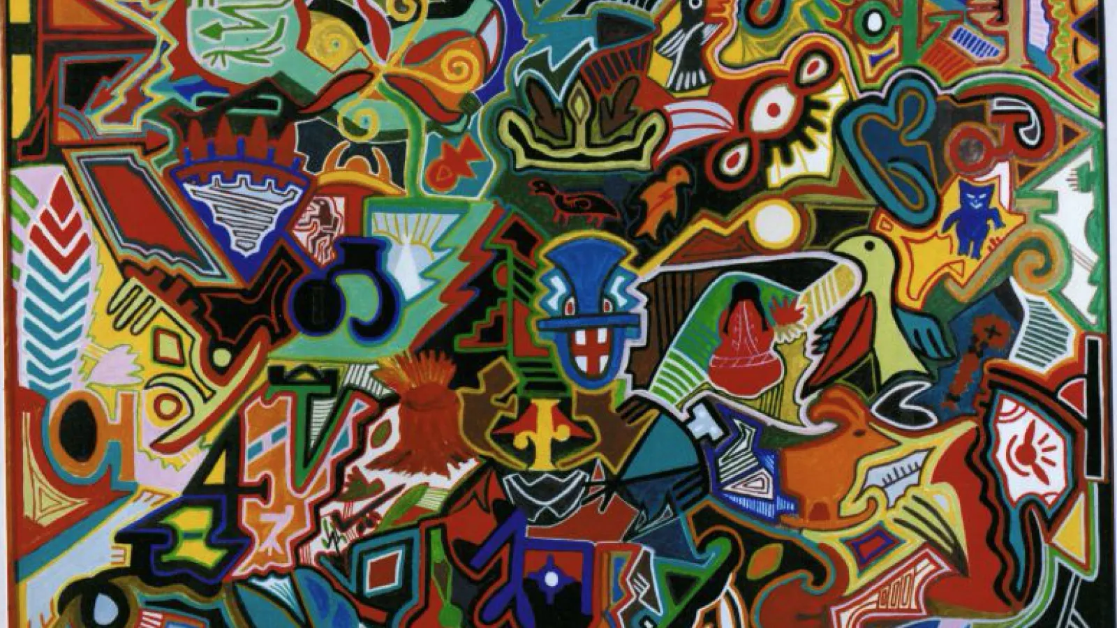 Original painting: Cherokee Tales of the Burning Stump