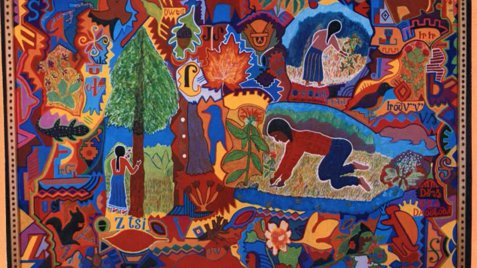 Original painting: Gathering the Medicine