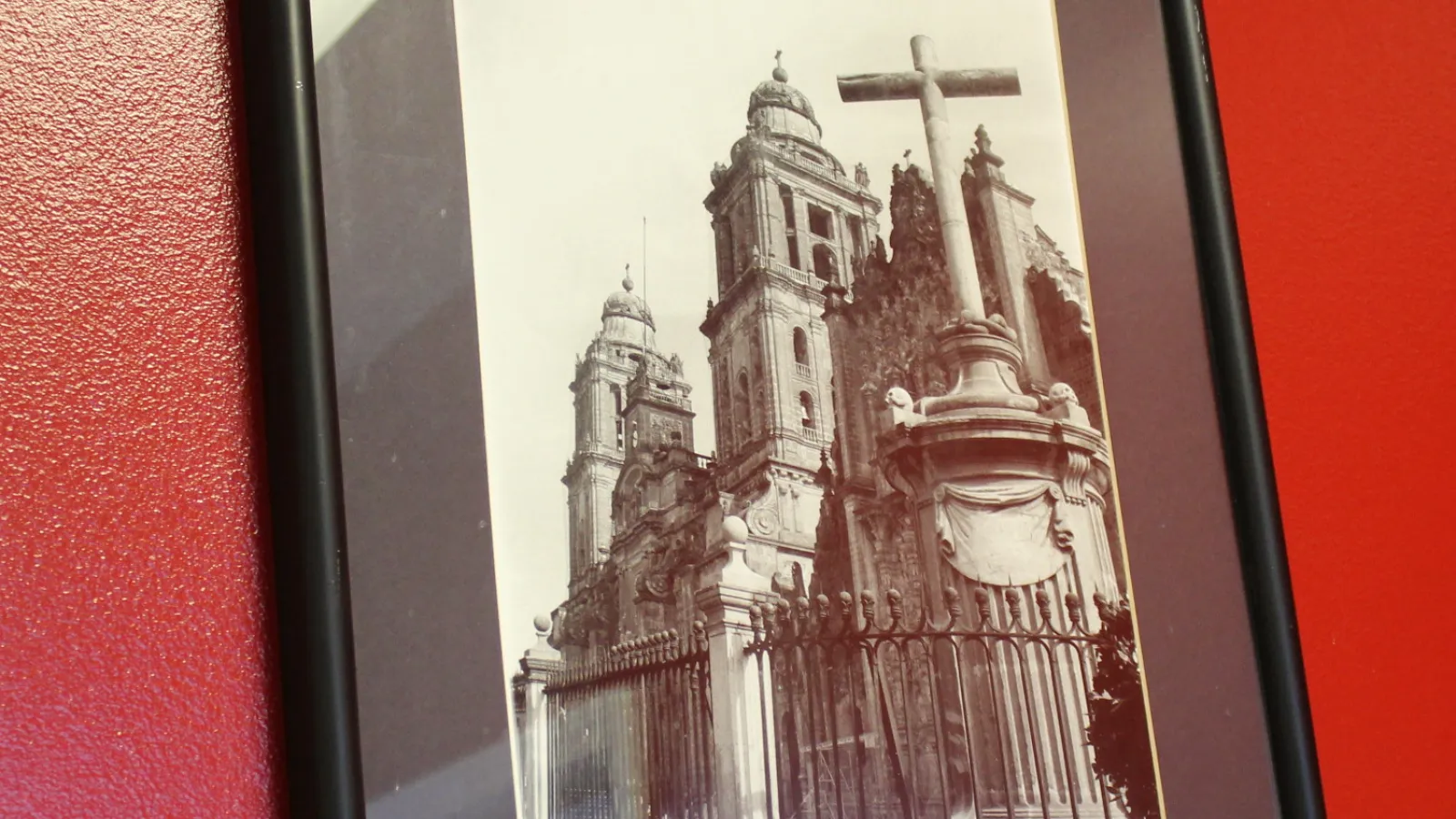Framed picture of Church