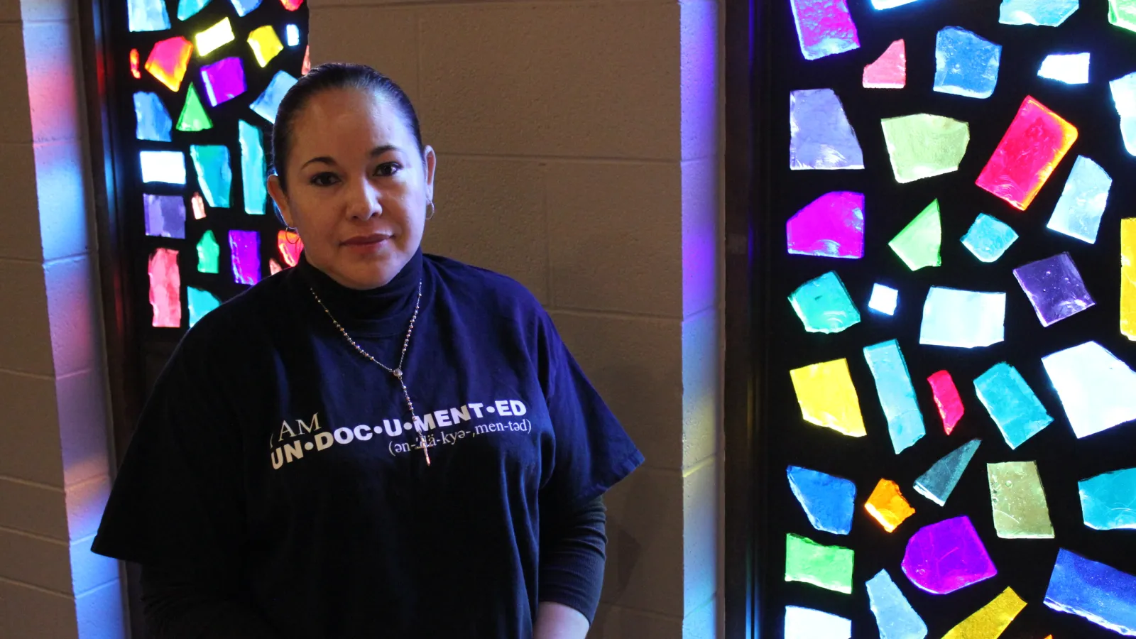 Edith Espinal at the Columbus Mennonite Church
