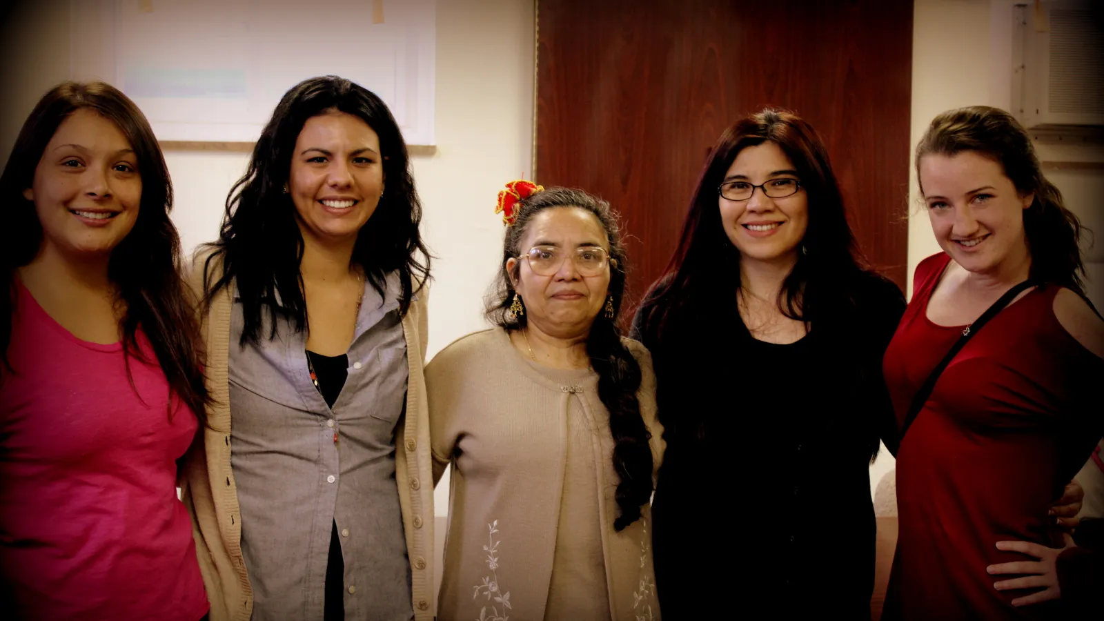 Doña Filomena and OSU students