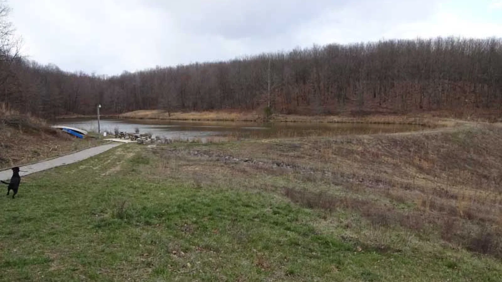 Land and lake of Reece Brown and Bri Tudor