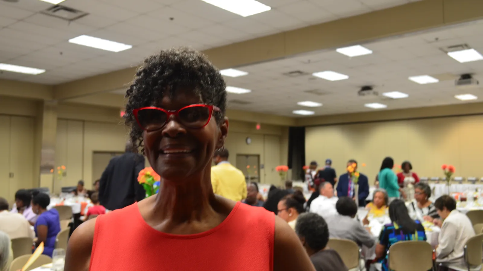 Kay Barlow, secretary for the 2017 NESR, at the Fire & Ice Ball.