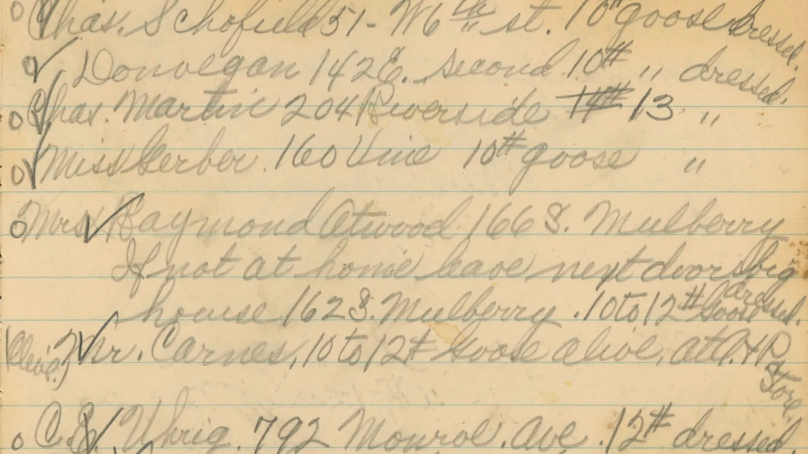 Page 49 of the 1934 Lapp farm book titled “Xmas Tues. 1935.” 