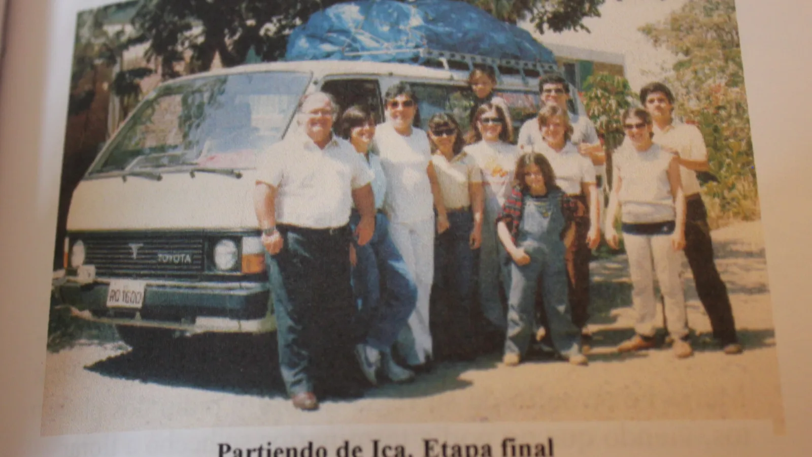 Palacio's personal family album