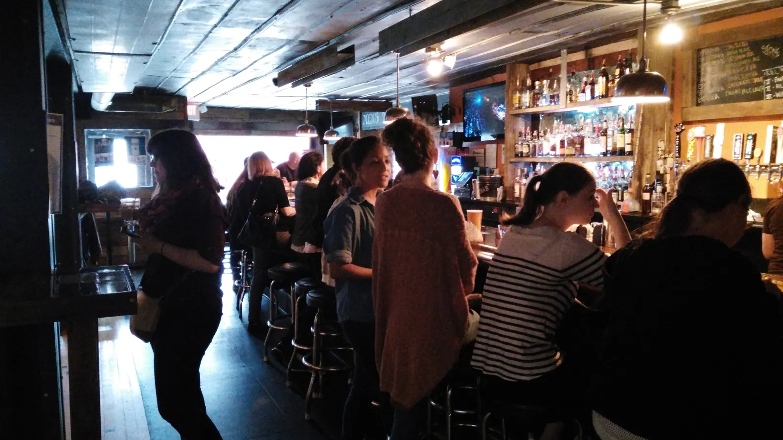 Winding down at Rehab Tavern in Franklinton