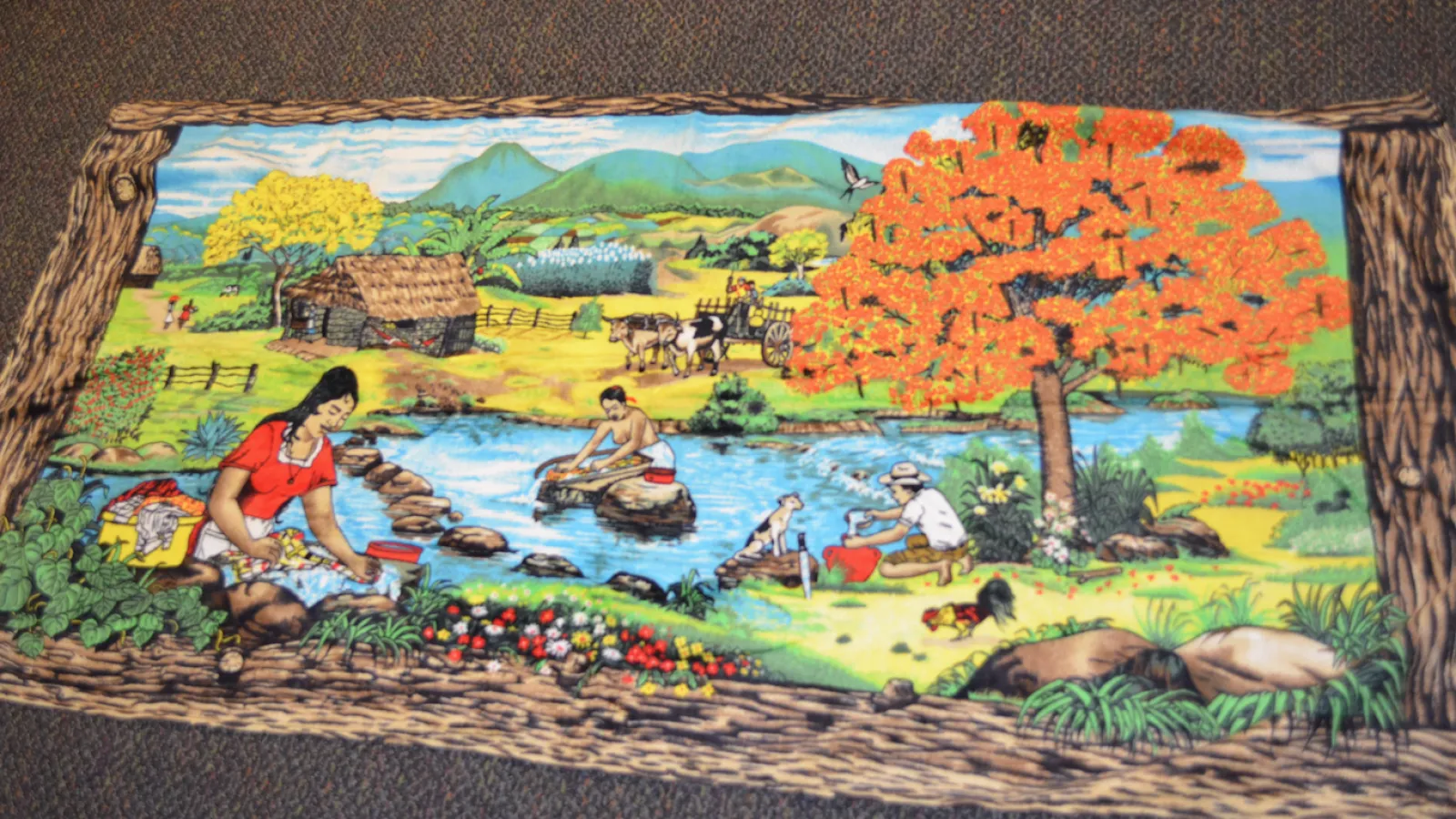 Blanket - Rural Scene