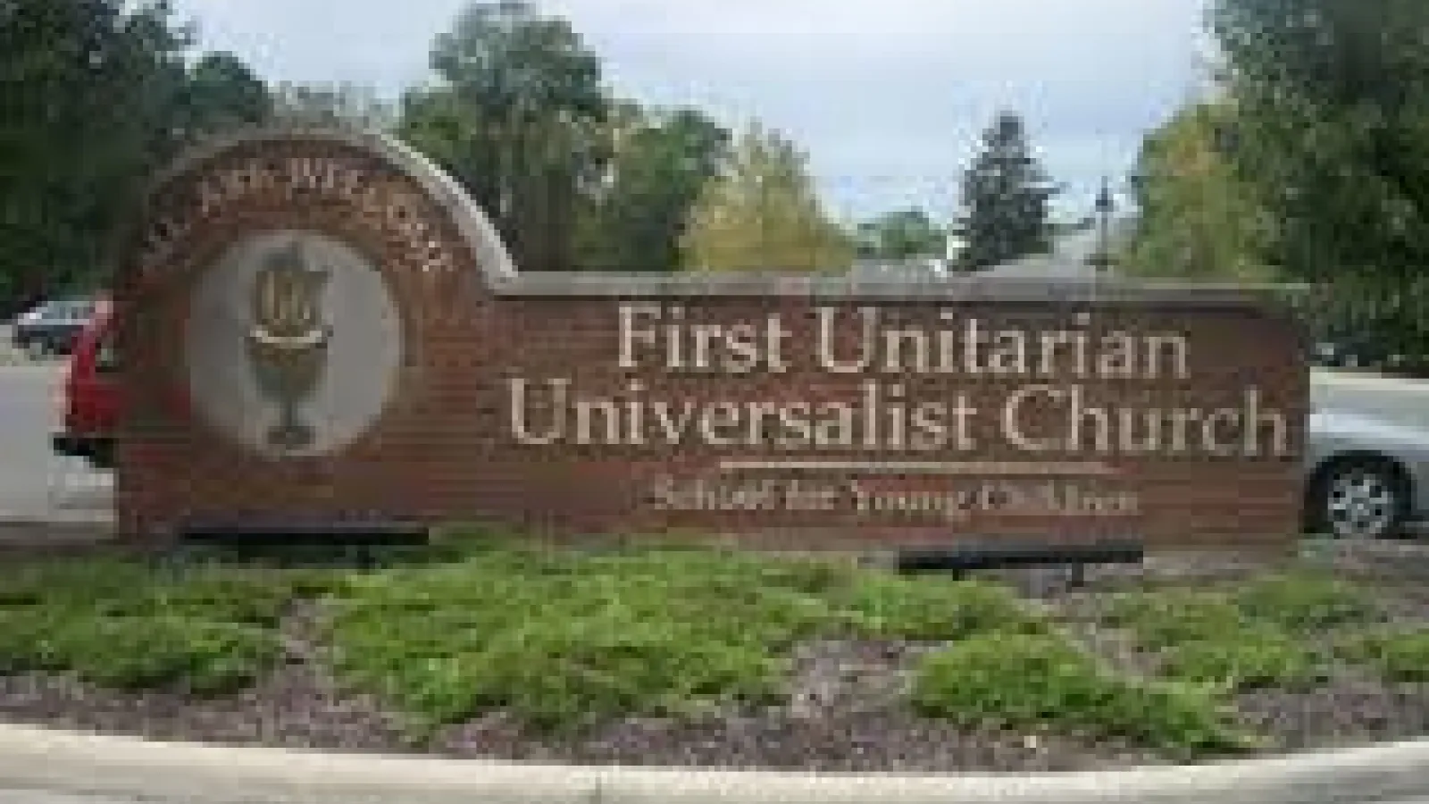 The First Unitarian Universalist Church sign