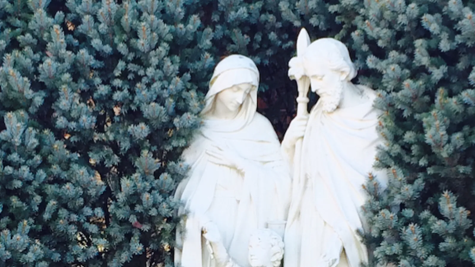 St. Matthias Catholic Church: Biblical Statue
