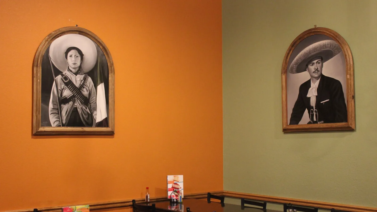 Decoration at the restaurant