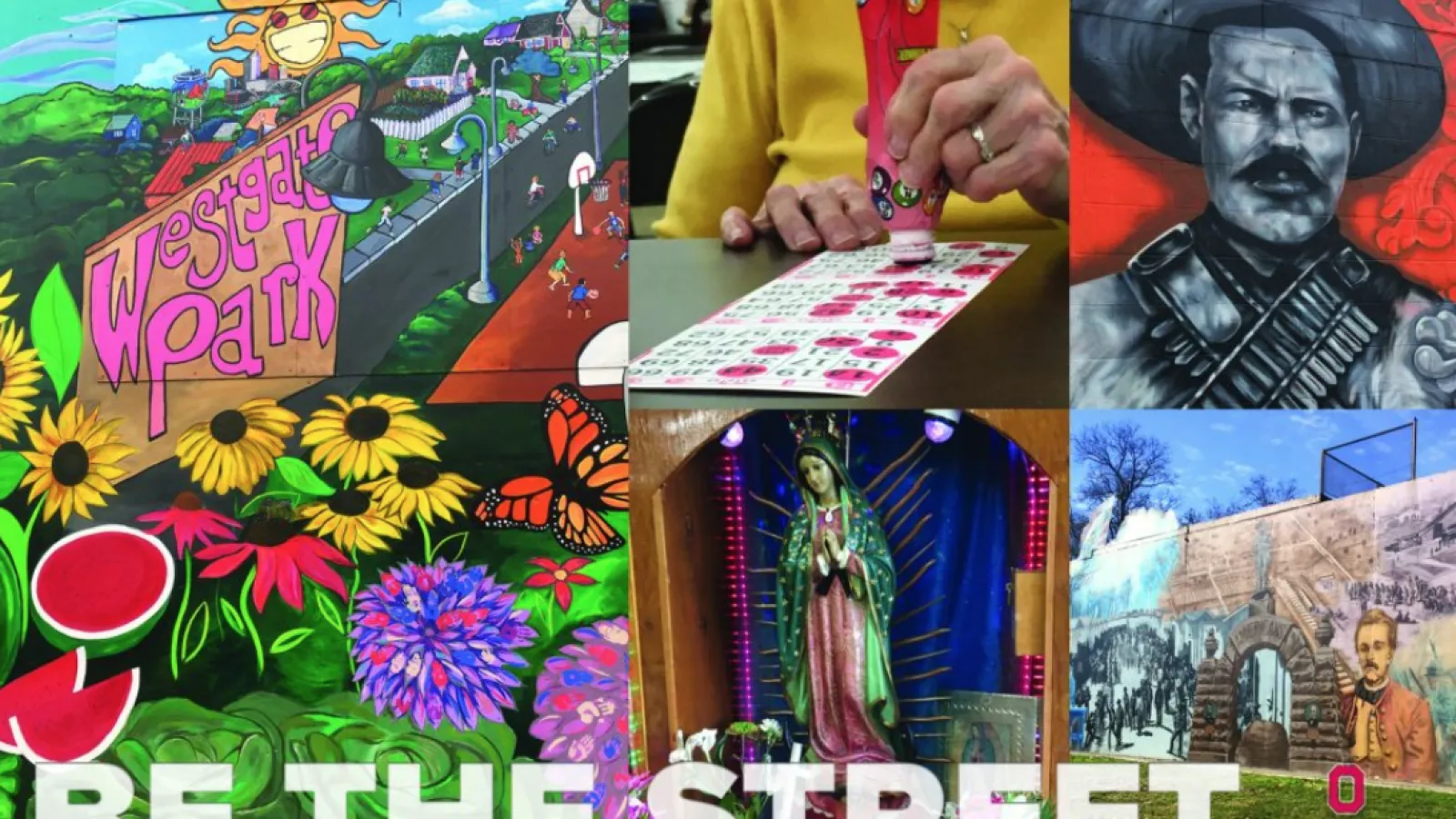 be the street postcard