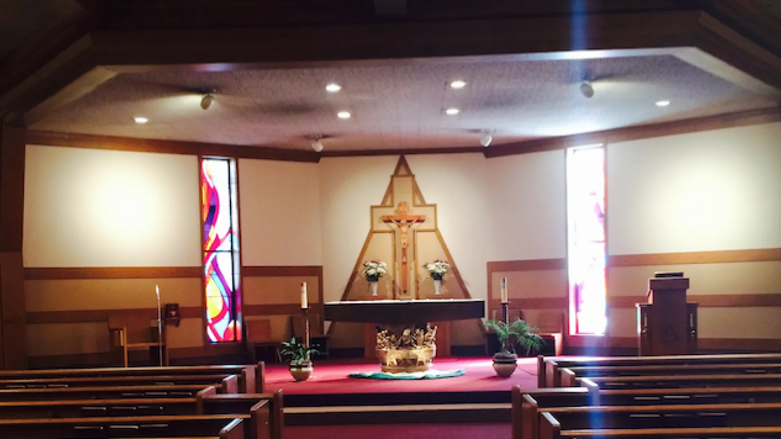 St. Matthias Catholic Church: Inside of church