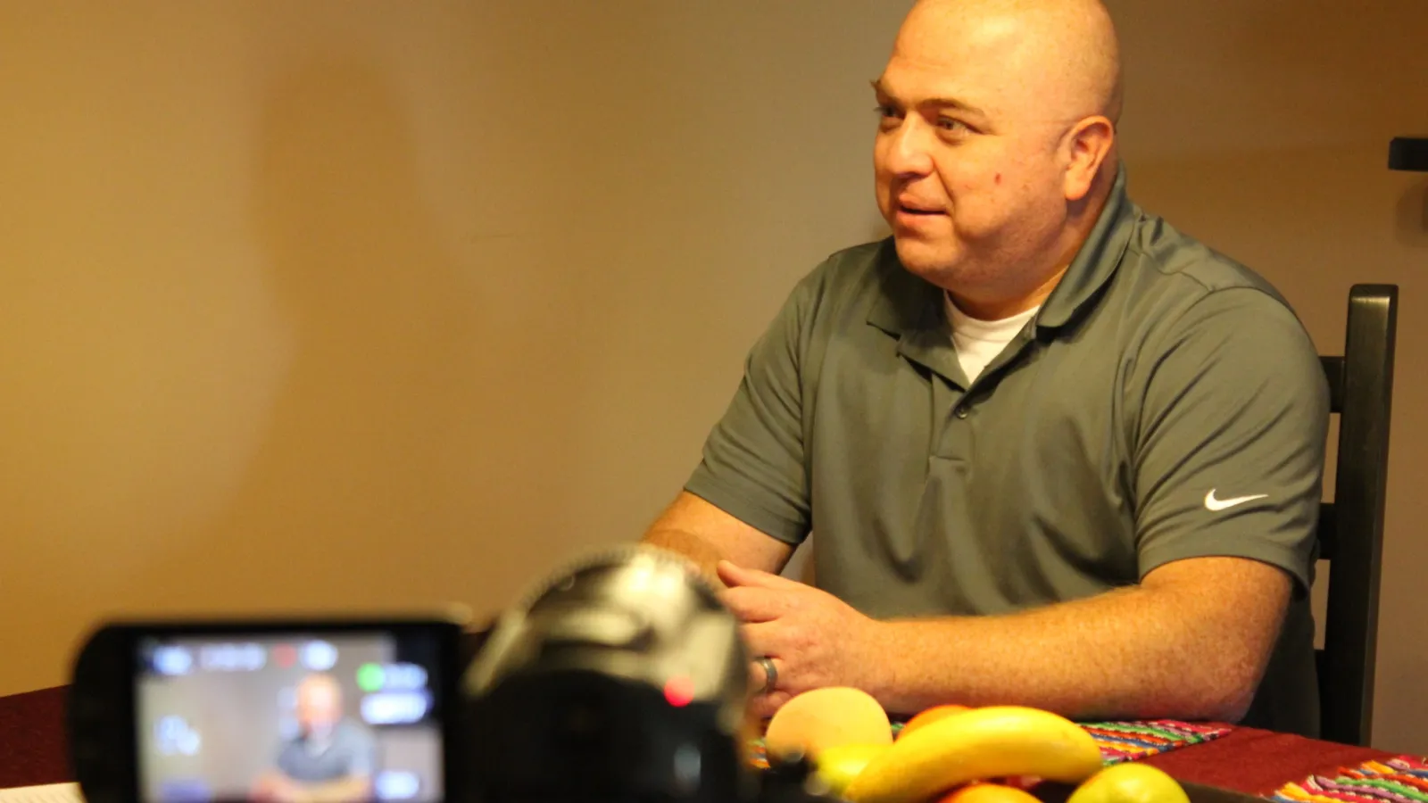 Minera during his interview