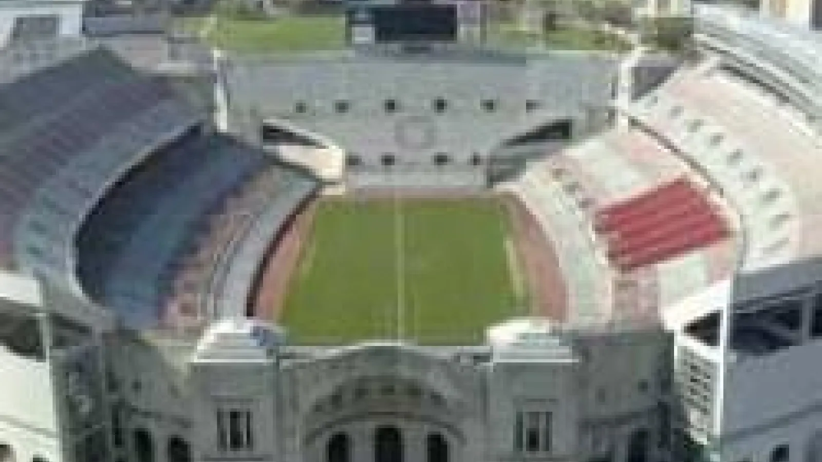 Northern aerial view of Ohio Stadium