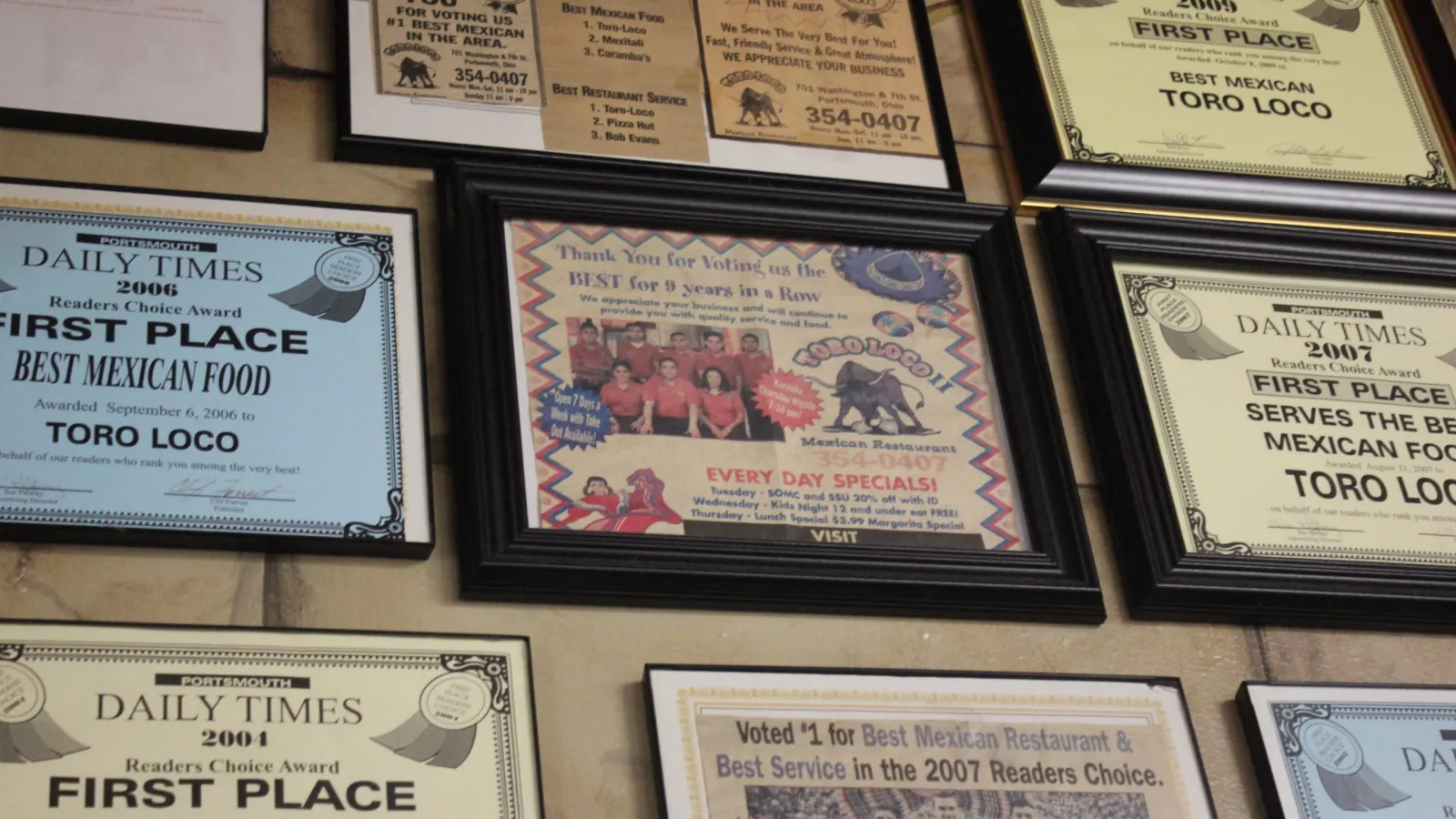 Wall of Fame