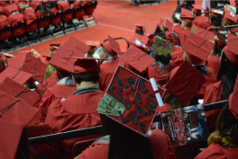 Game of Loans. Debt-themed grad cap.