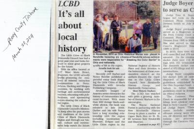 Newspaper clipping on LCBD