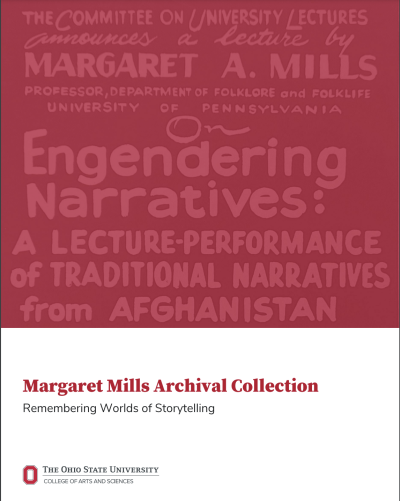 Cover of the Margaret Mills Public-Facing Module Document