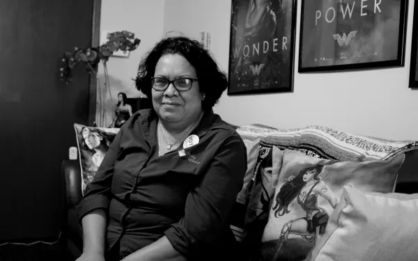Anamaria in her office