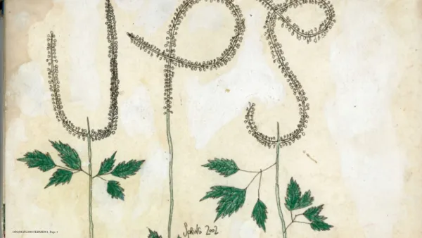 Cover of the 2002 internship scrapbook