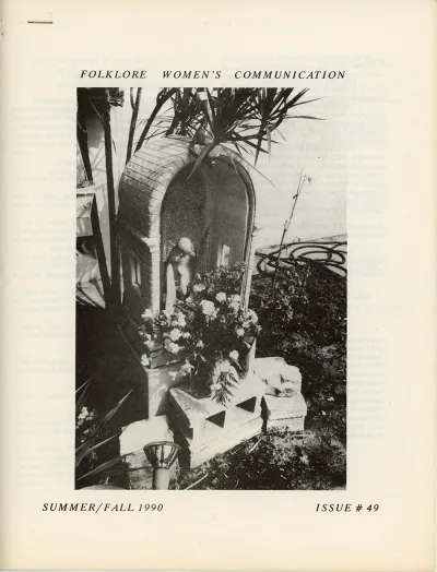 Cover of Issue 49 of Feminist Women's Communication 1990