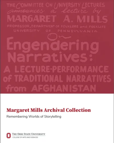 Cover of the Margaret Mills Public-Facing Module Document
