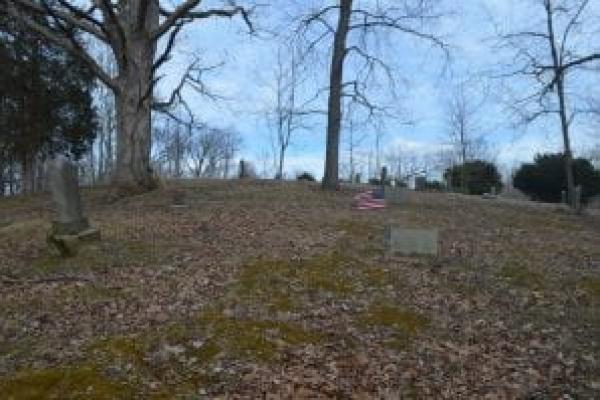 View of the Rendville Cemetery