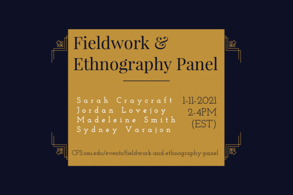 fieldwork and ethnography panel