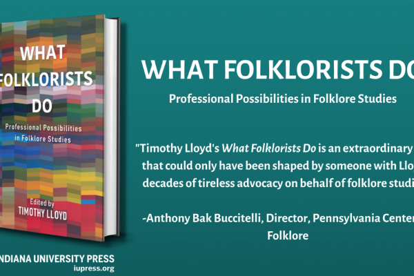 What Folklorists Do front cover and promo blurb