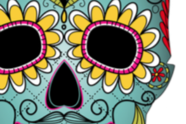 dia de los muertos skull dia de los muertos skull
