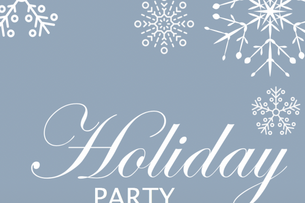 holiday party graphic