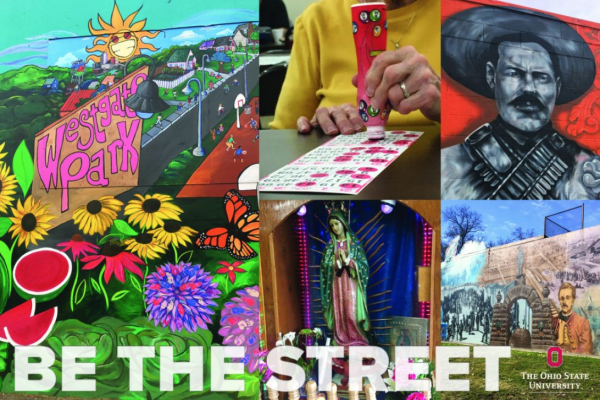 be the street postcard